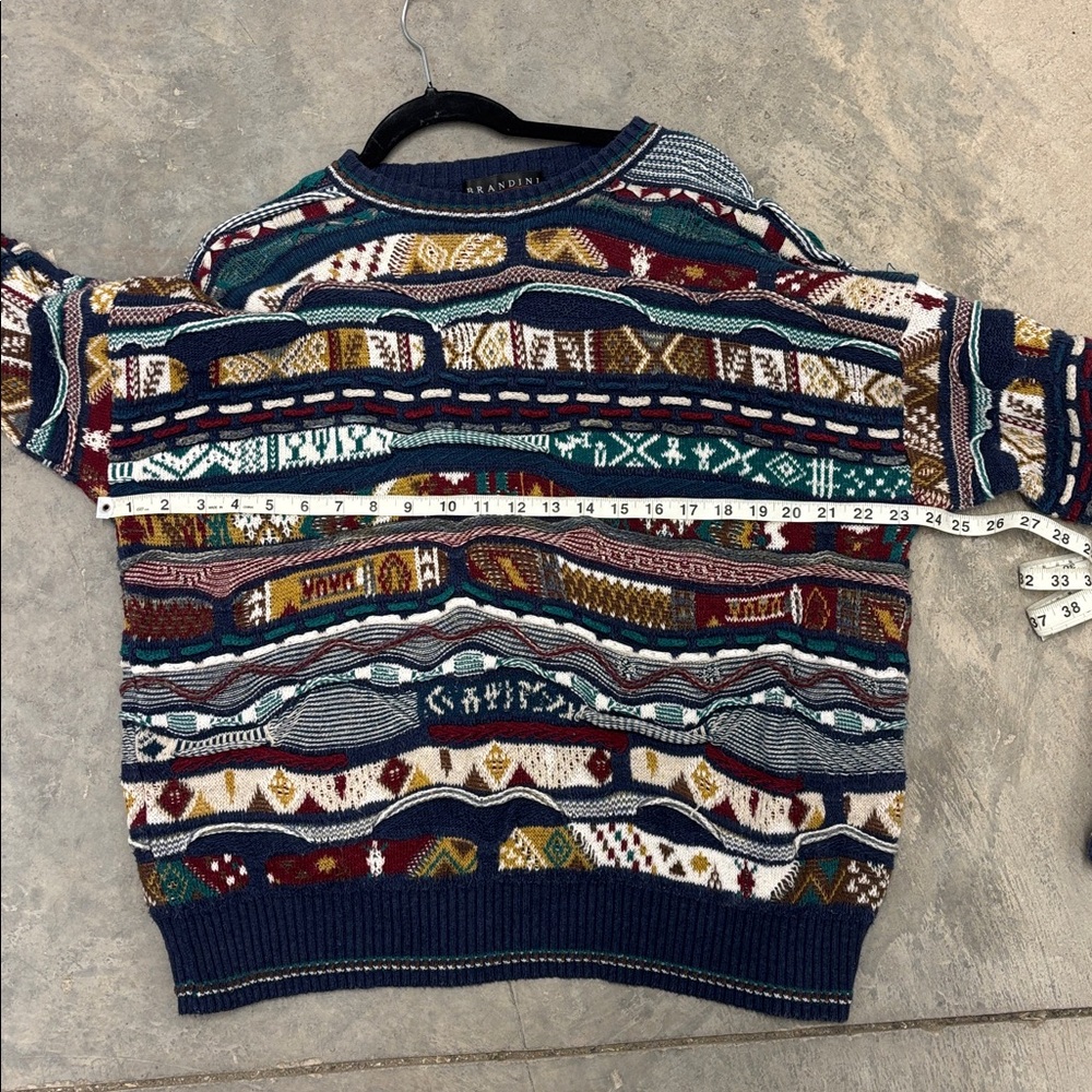 Vintage Free People Brandini C00gi Style Crew Neck Sweater - Picture 5 of 7